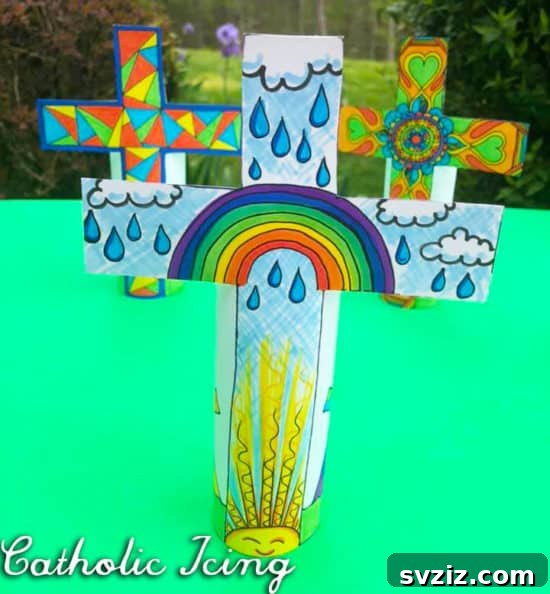 Simple Faith Crafts for Little Ones 22 Rainbow Craft
