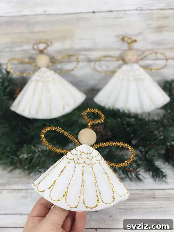 Simple Faith Crafts for Little Ones 33 Coffee Filter Angel