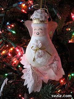 Simple Faith Crafts for Little Ones 35 Lightbulb Angel Ornament