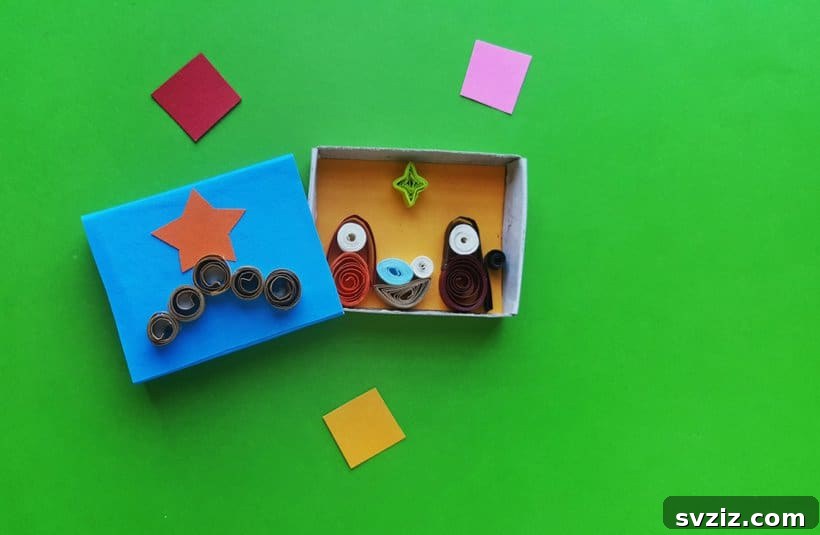 Simple Faith Crafts for Little Ones 40 Paper Quilled Nativity