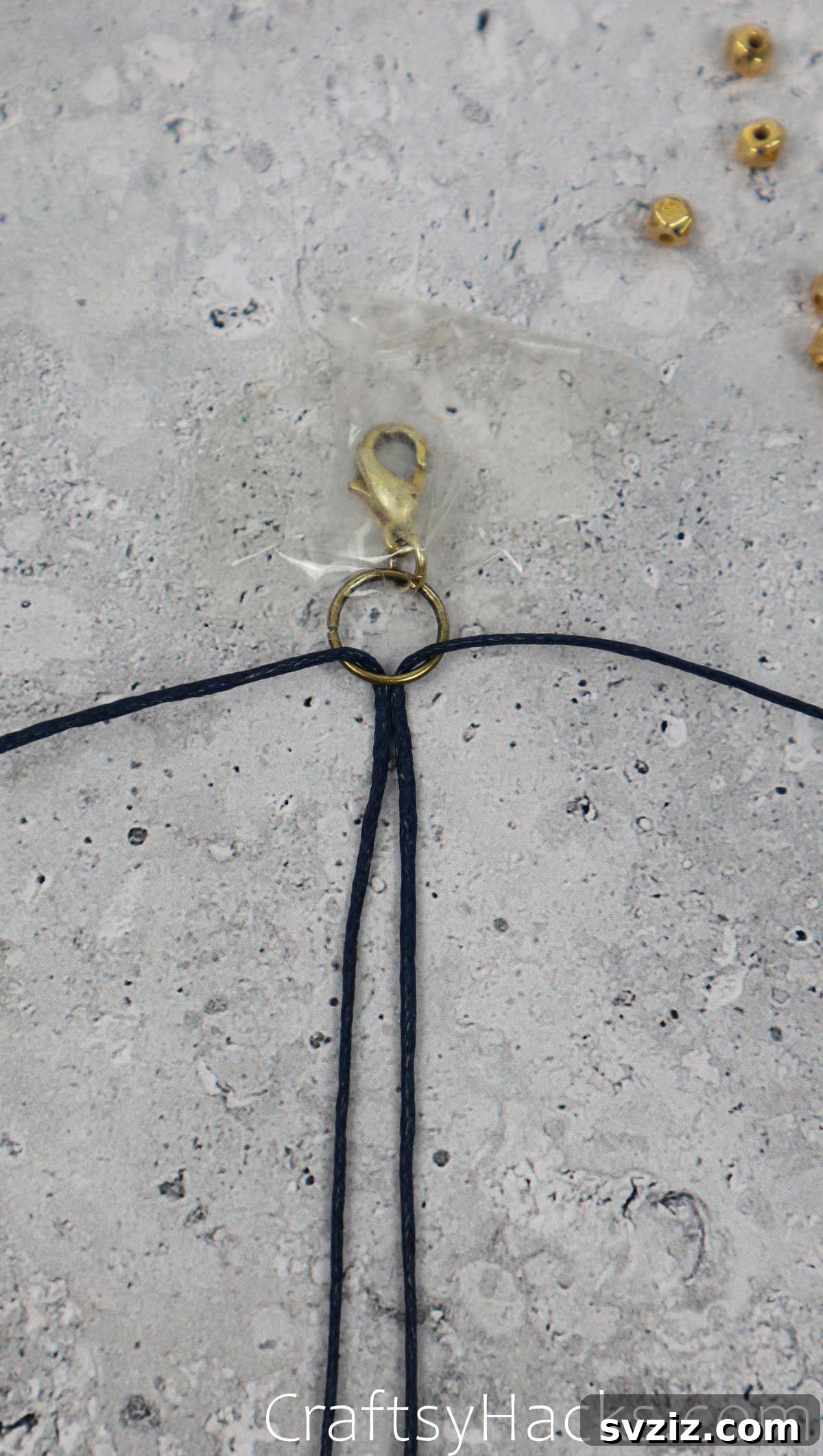 cord in ring