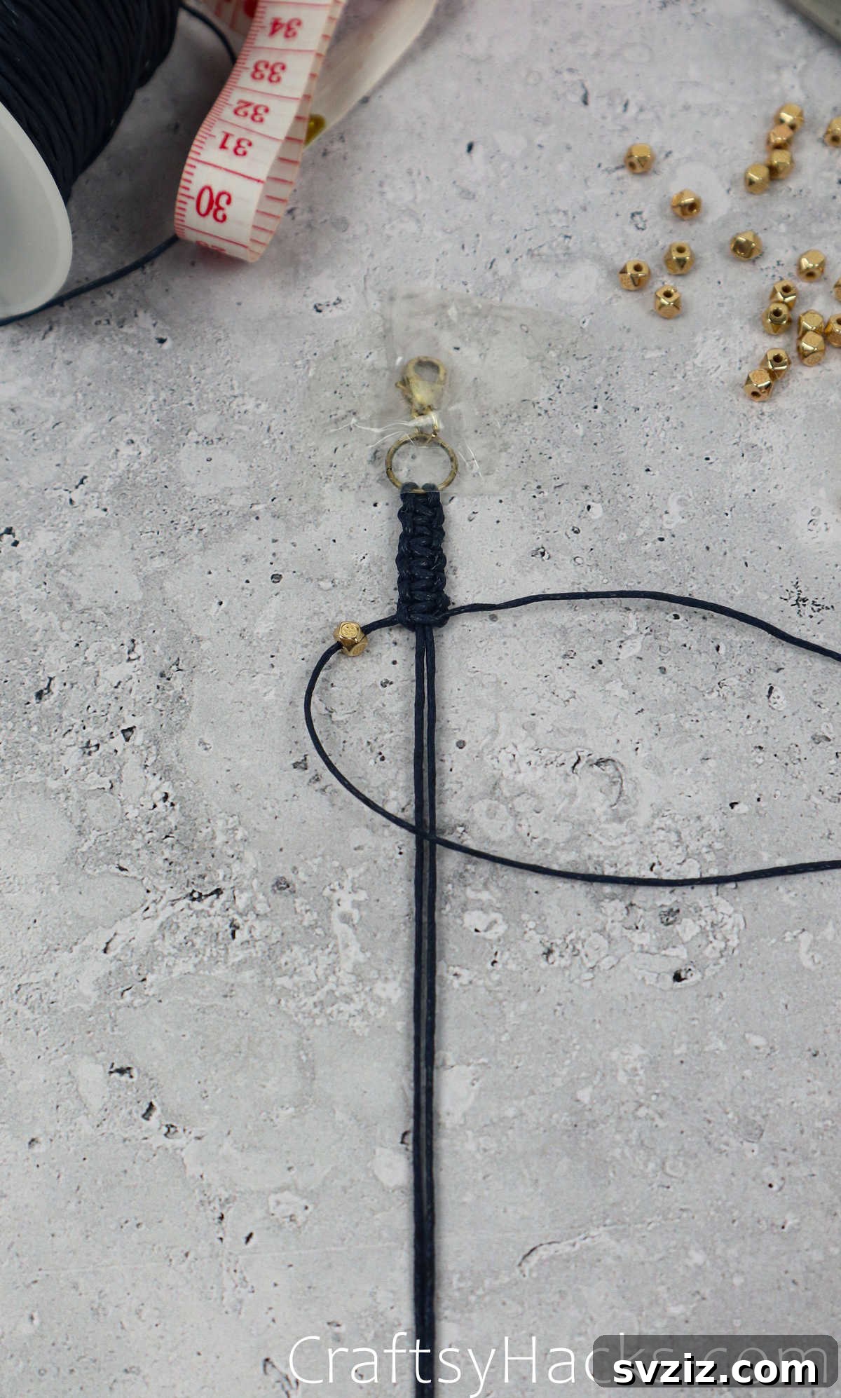 bead on cord