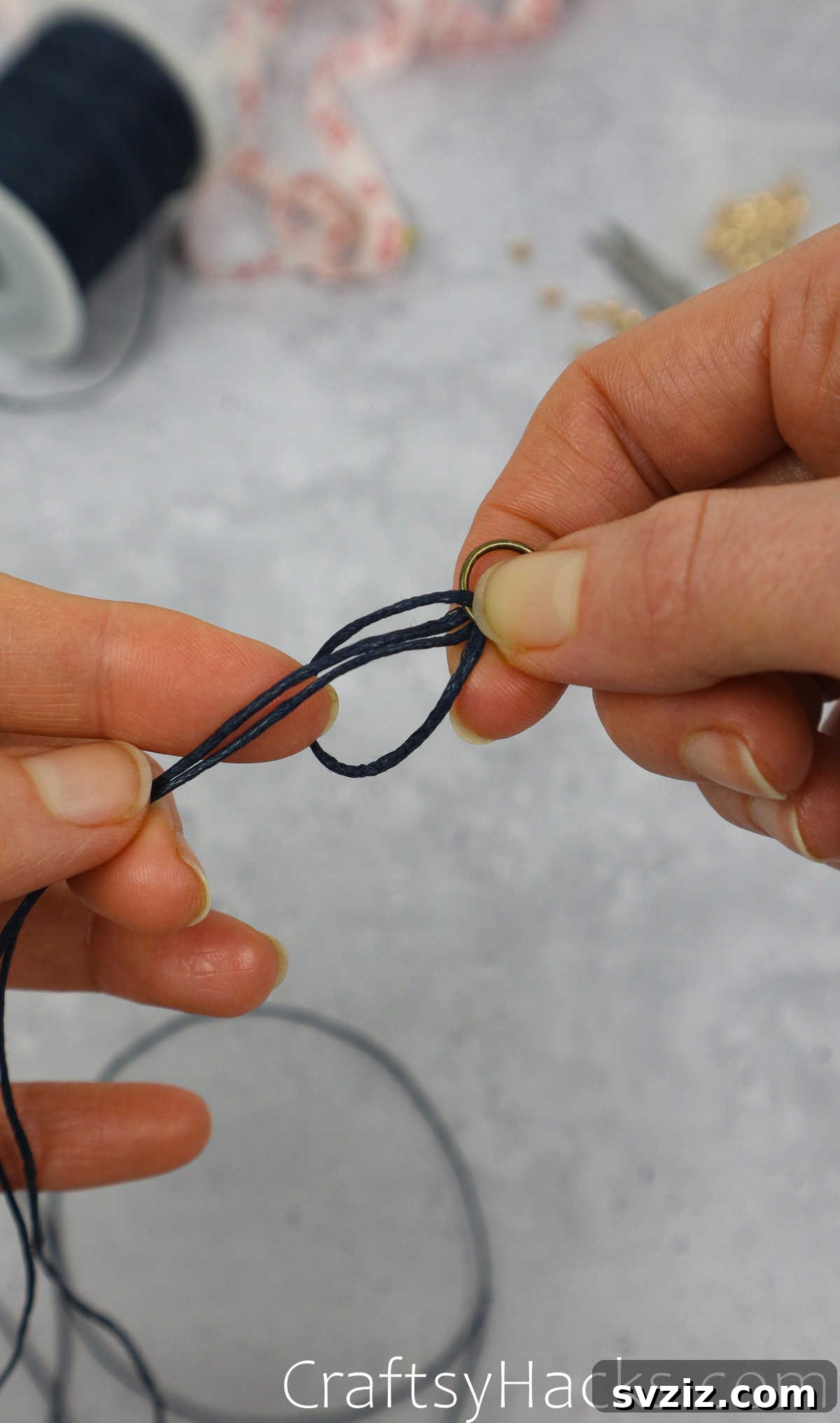 tying knot