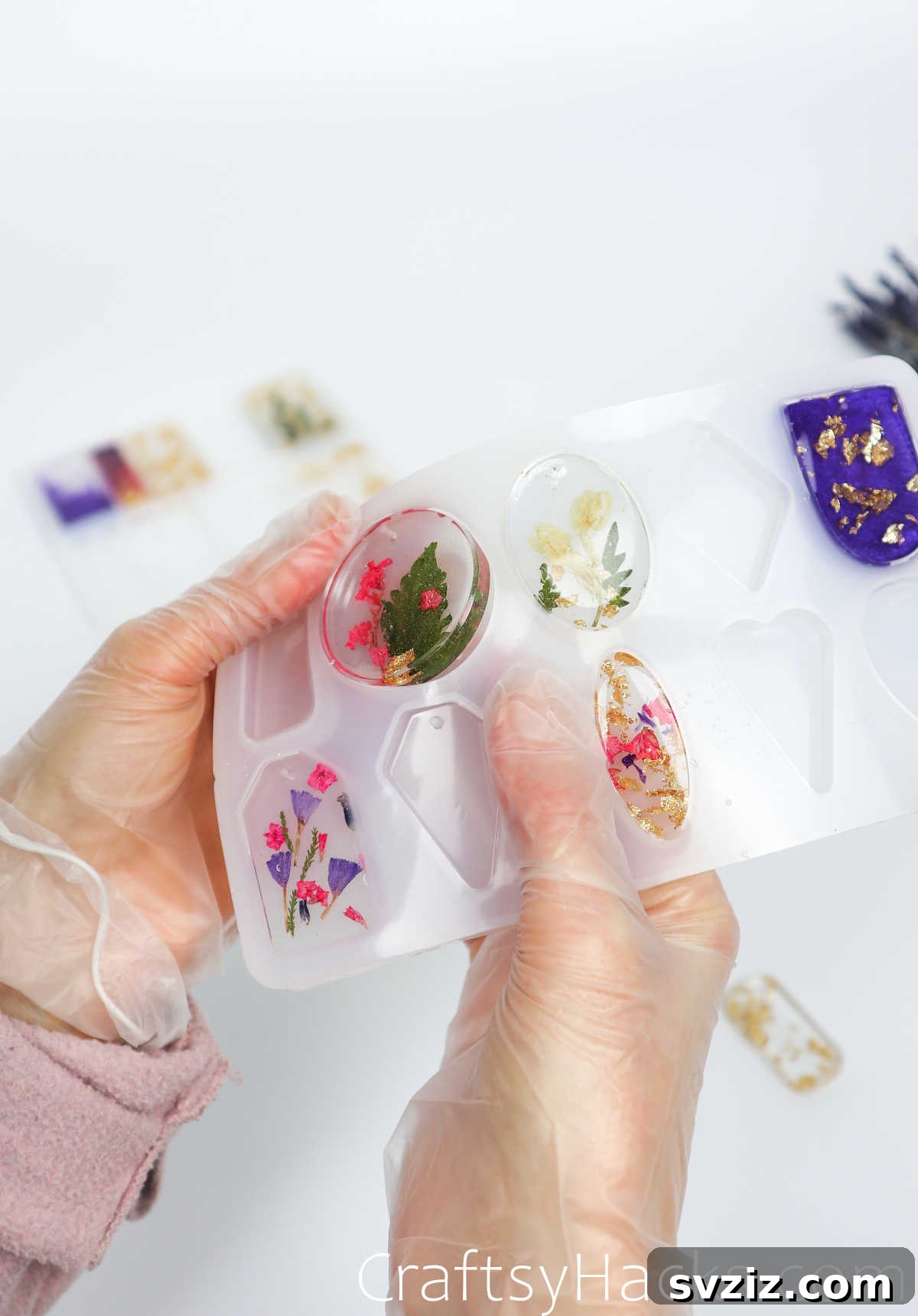 DIY Resin Keychains: Easy Steps for Stunning Accessories 29 removing keychains from molds