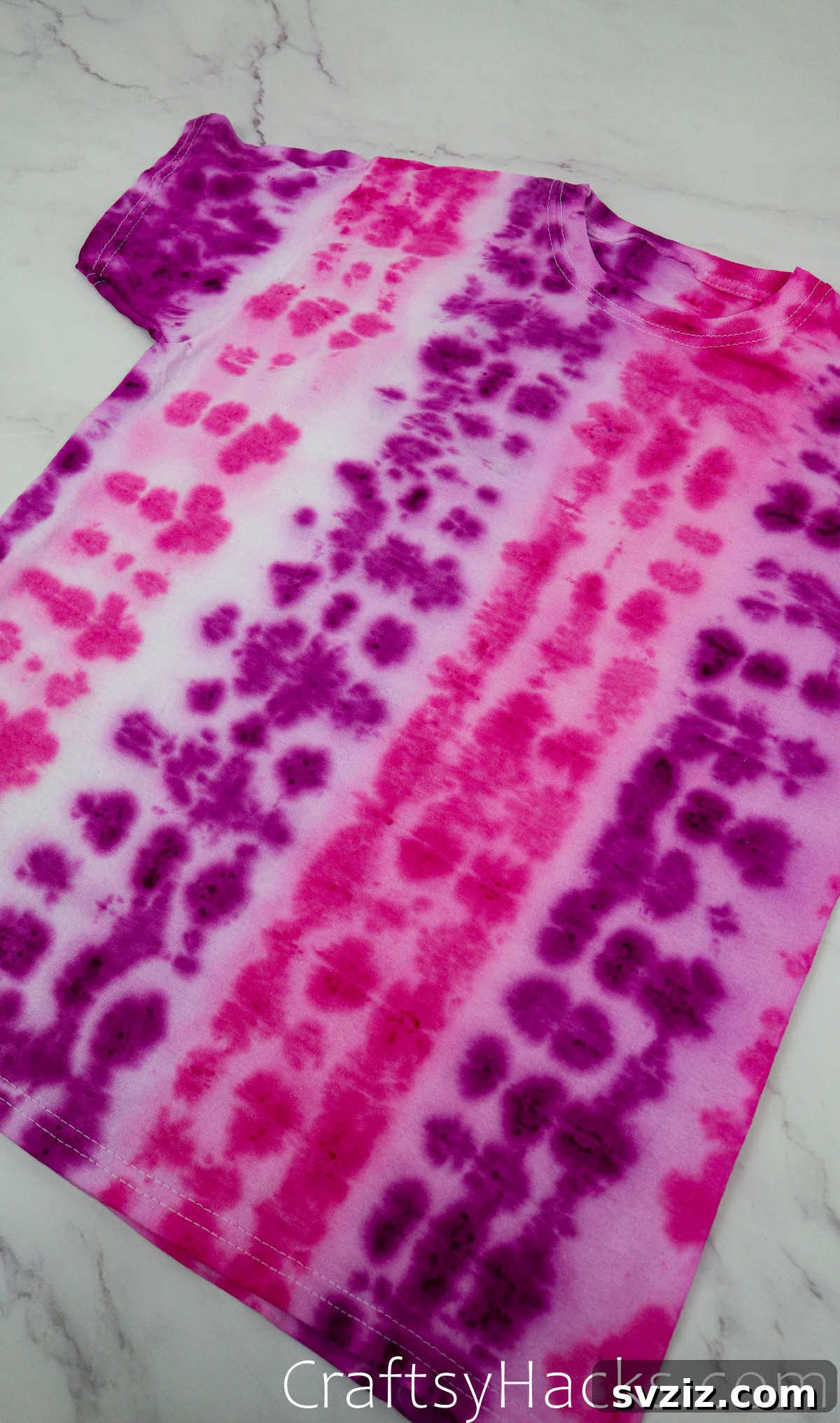 pink and purple tie dye shirt