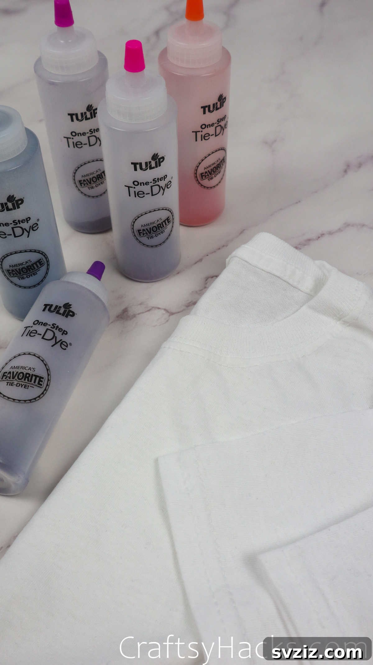 tie dye bottles