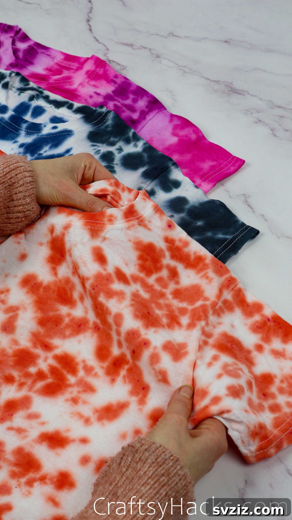 tie dyed shirt