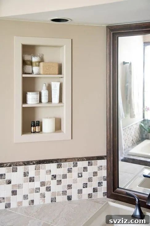 Recessed Shelf