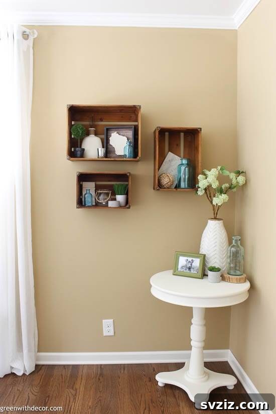 Crate Shelves