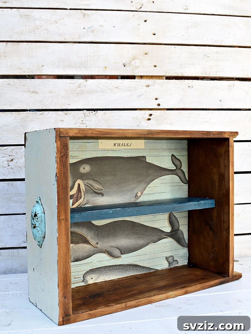 Upcycled Drawers Wall Unit