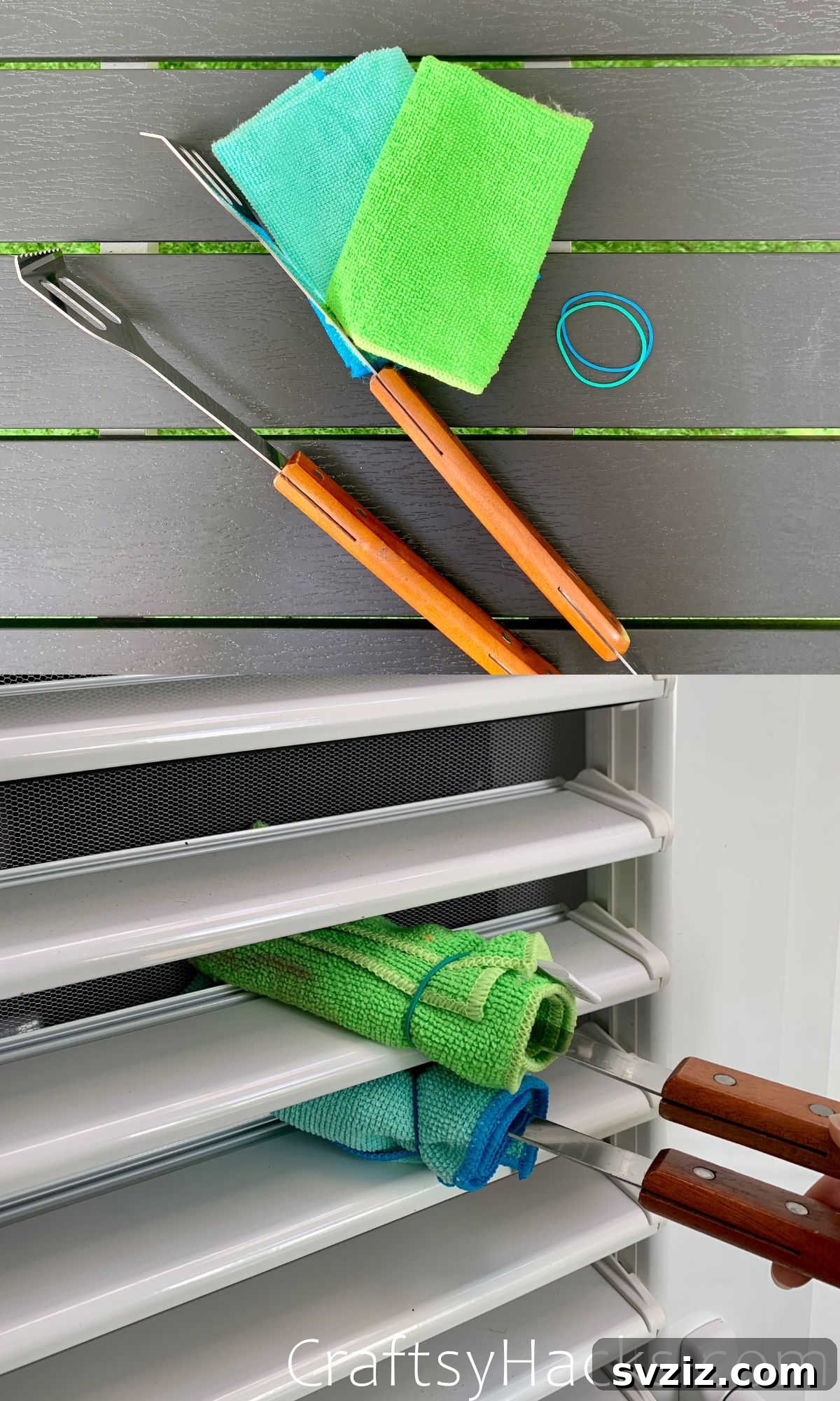 17 Genius Secrets for Sparkling Streak Free Windows 4 Clean Your Blinds with Tongs for ultimate efficiency