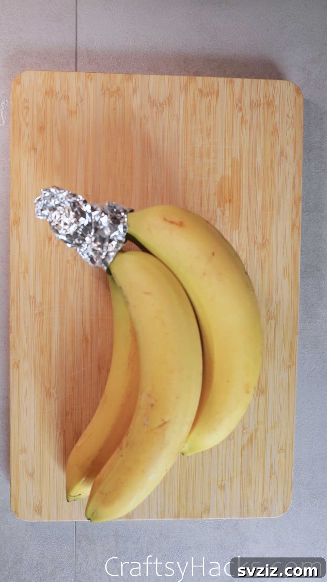 Keep Bananas from Ripening Too Soon