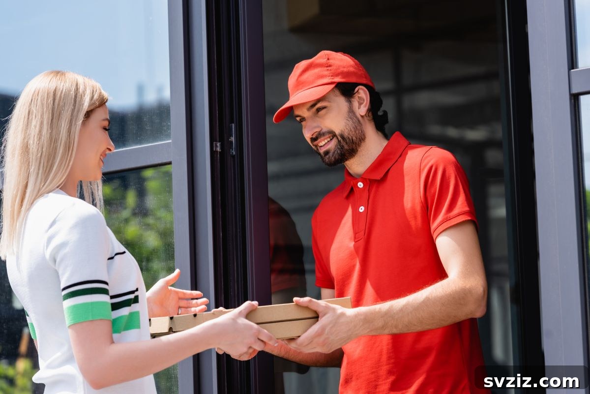 31 Epic Prank Call Ideas 3 Person on phone, illustrating a fake food delivery prank call