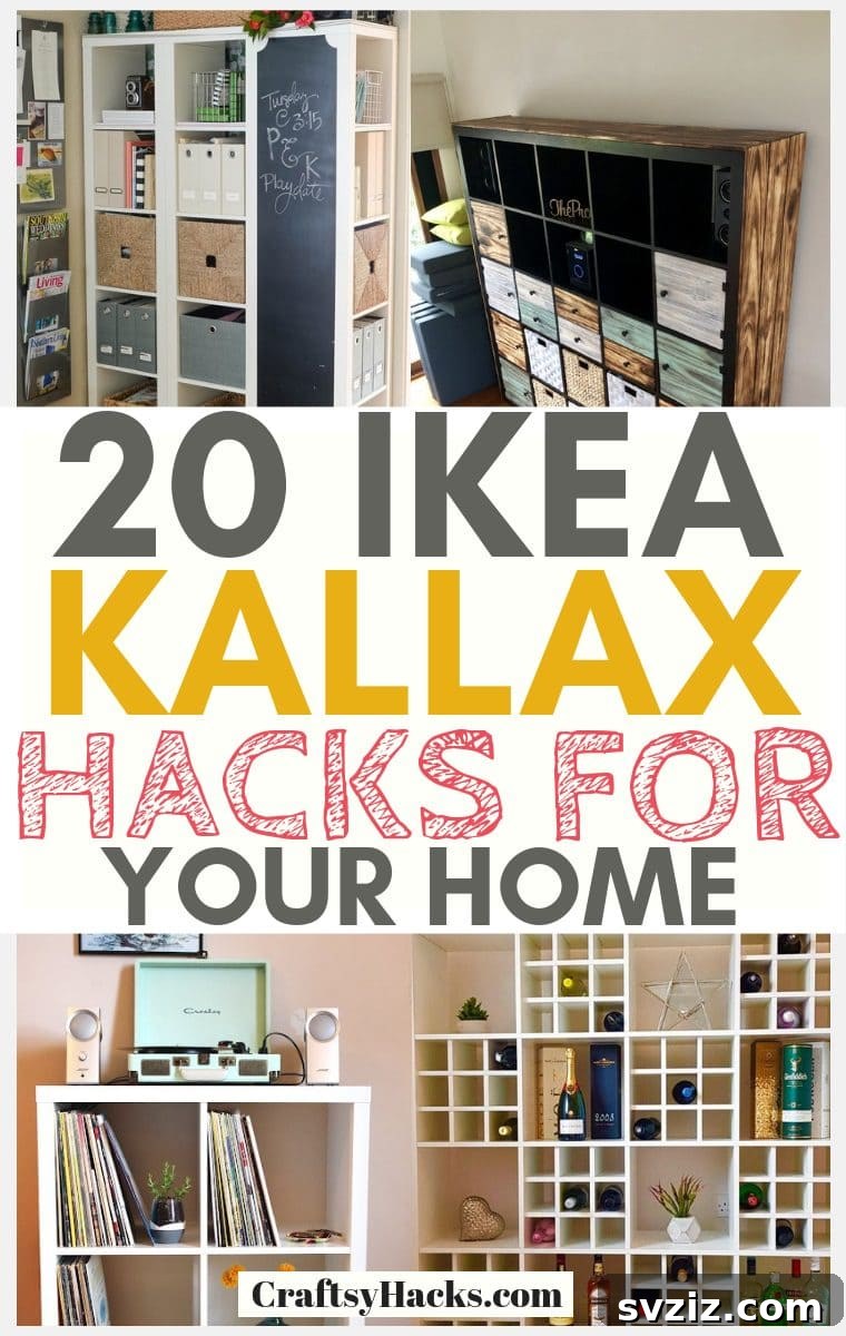 Elevate Your Space: Genius IKEA KALLAX Ideas 2 Creative IKEA Kallax hacks for home decor