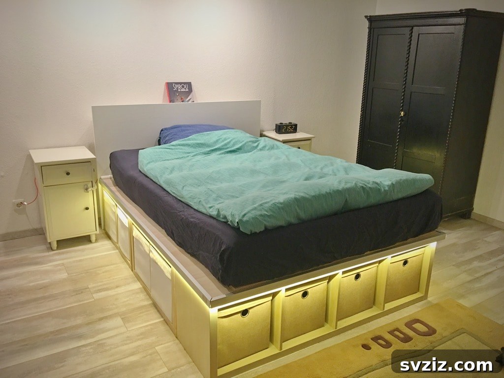 Elevate Your Space: Genius IKEA KALLAX Ideas 11 Kallax DIY Bed Frame