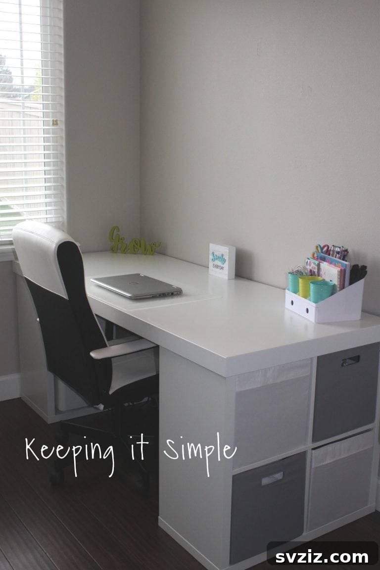 Elevate Your Space: Genius IKEA KALLAX Ideas 16 Kallax Computer Desk with Storage