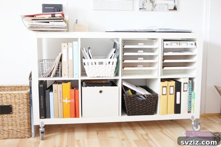 Elevate Your Space: Genius IKEA KALLAX Ideas 17 Kallax File Cabinet Organizer