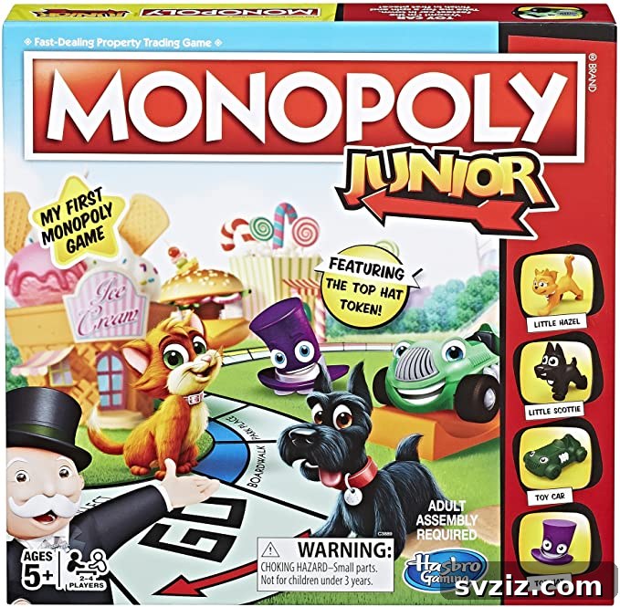 Monopoly Junior for early math skills