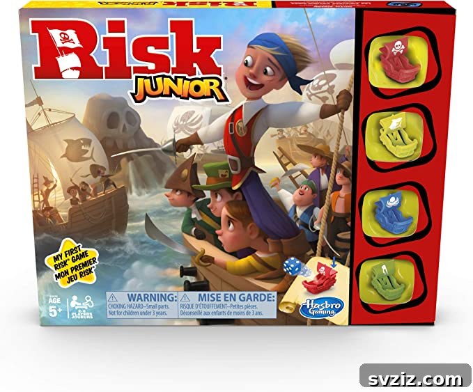 Risk Junior pirate themed strategy game