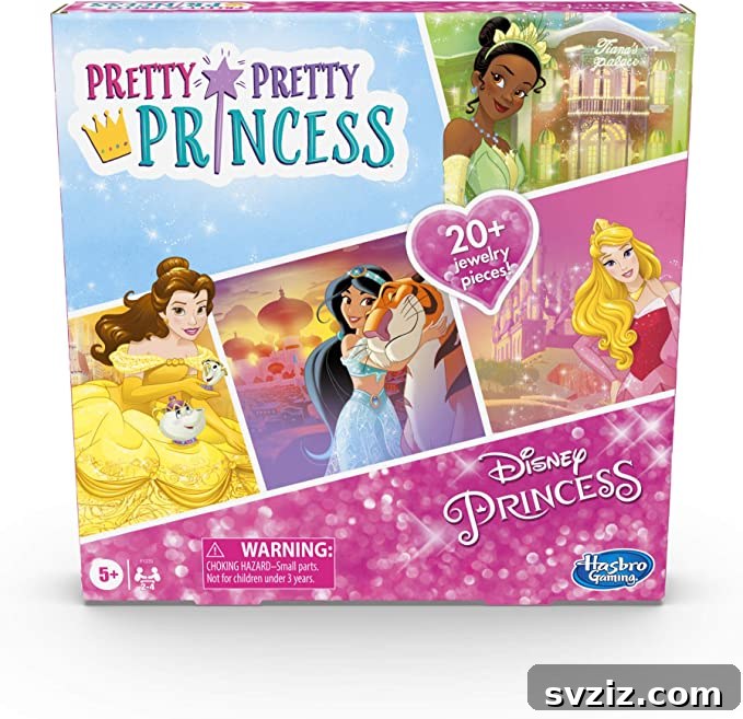 Pretty Princesses board game for Disney fans