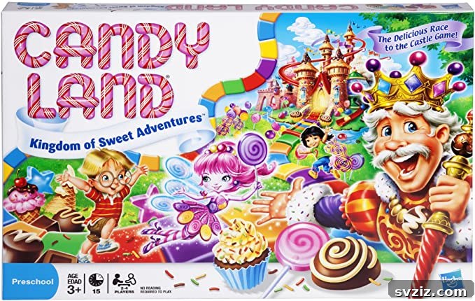 Candy Land classic board game for kids