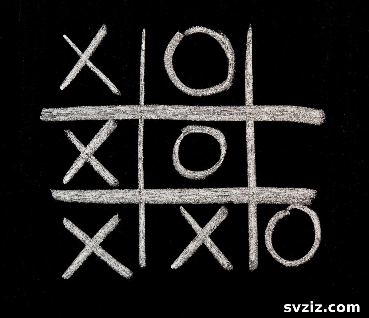 Kids playing Giant Tic Tac Toe outdoors with large Xs and Os