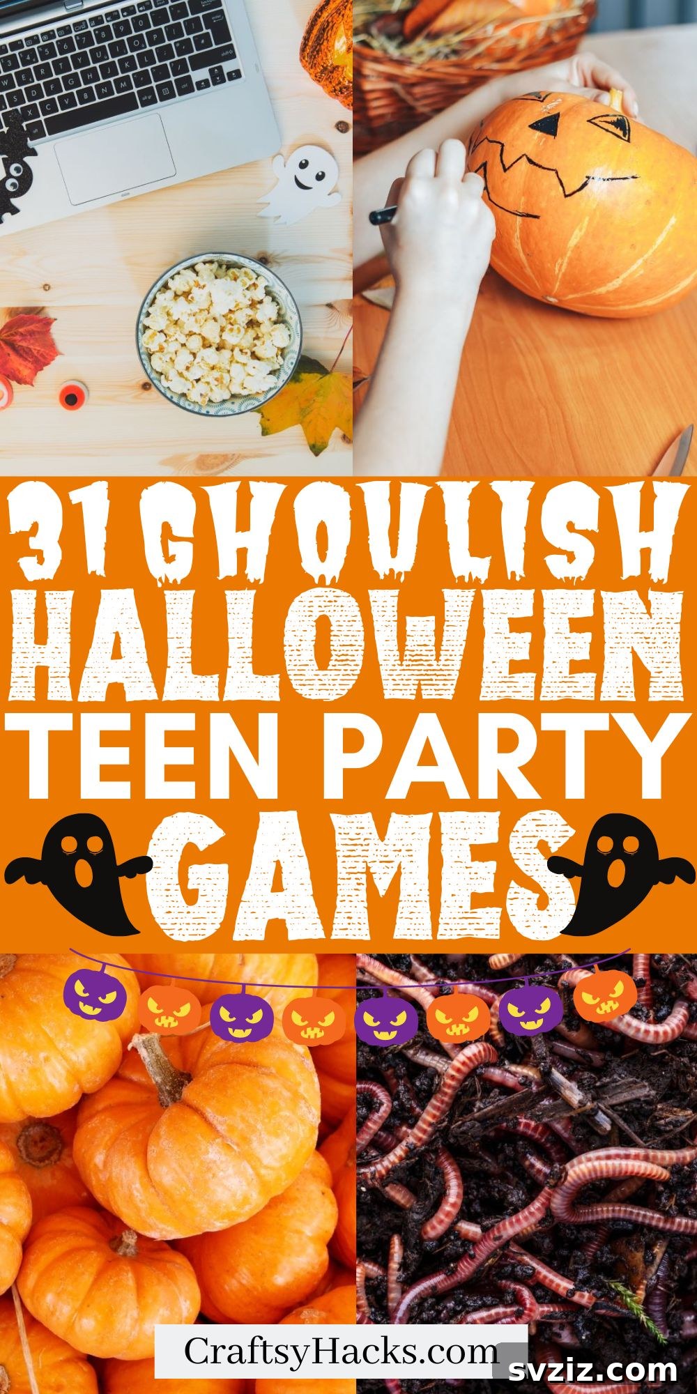 Haunted Hilarity: Halloween Games for Teens and Tweens 2 halloween party games for tweens