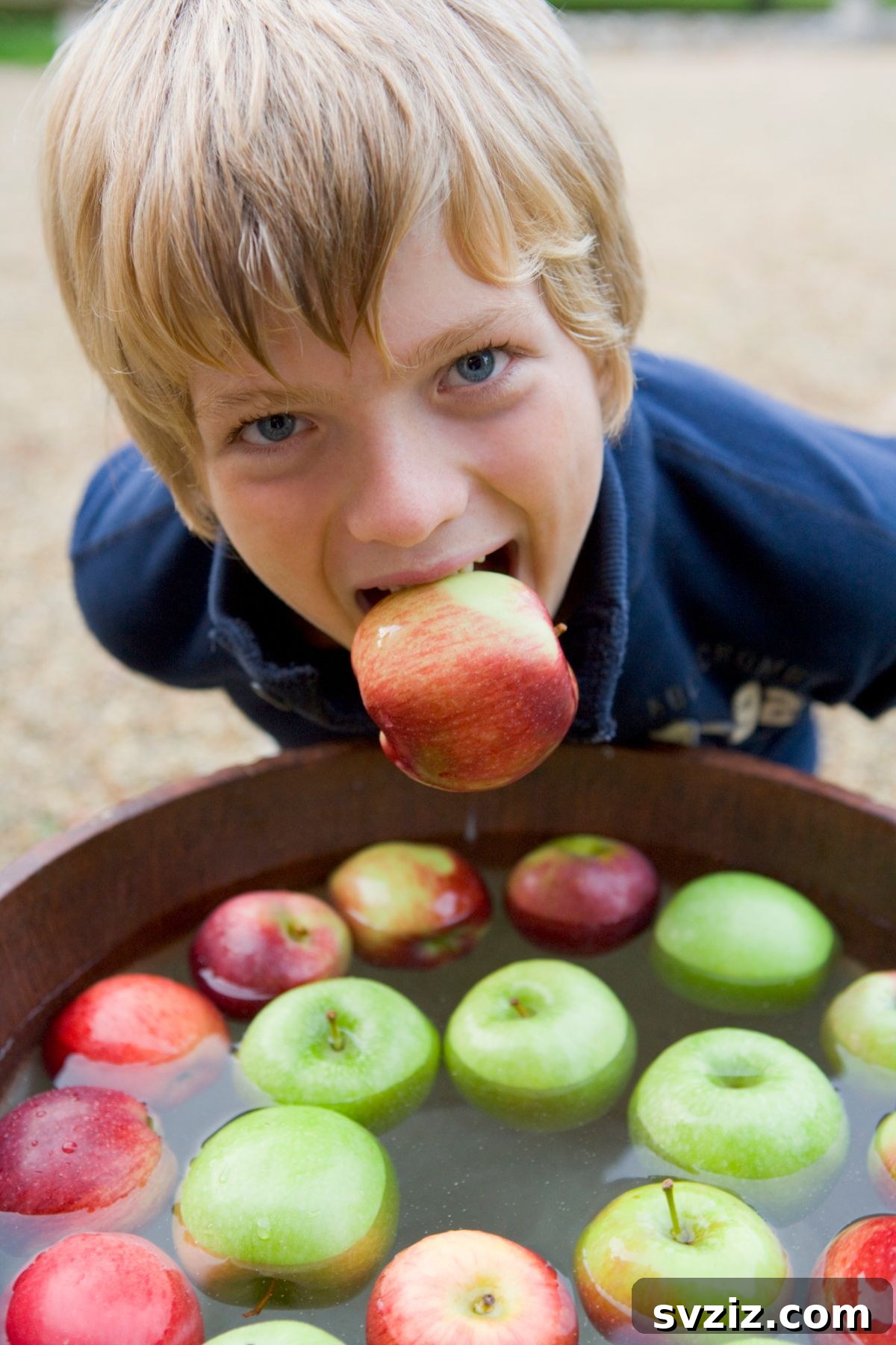 Haunted Hilarity: Halloween Games for Teens and Tweens 23 Apple Race