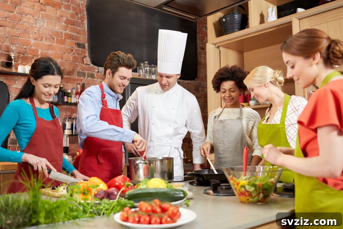 31 Engaging Adult Social Activities 22 Cooking Class