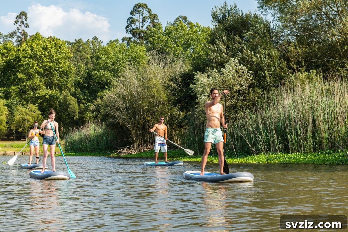 31 Engaging Adult Social Activities 28 Paddleboarding