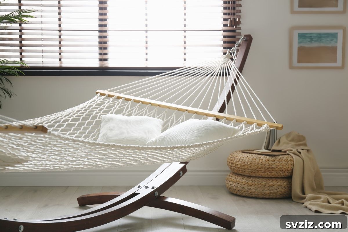 31 Dreamy Bohemian Bedroom Retreats 4 Comfortable Hammock