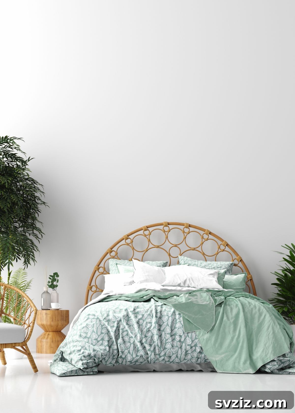 31 Dreamy Bohemian Bedroom Retreats 8 Tropical Bedroom Interior