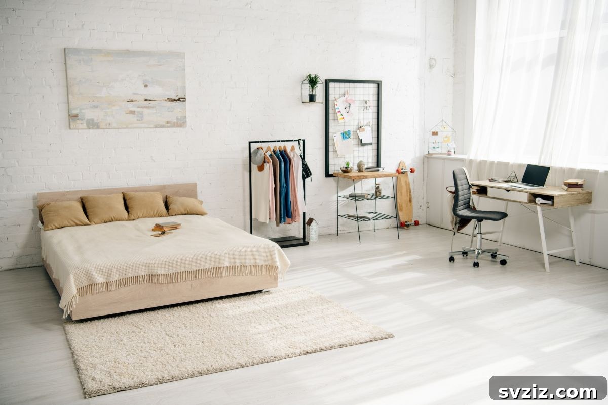 31 Sophisticated Teen Girl Bedroom Ideas 28 Functional Work Space in Teen Bedroom