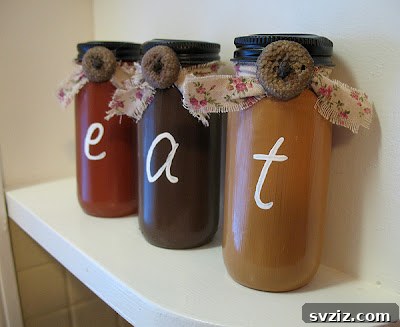 Kitchen Table Refresh: Fresh Decor Ideas for Every Gathering 13 EAT Jars