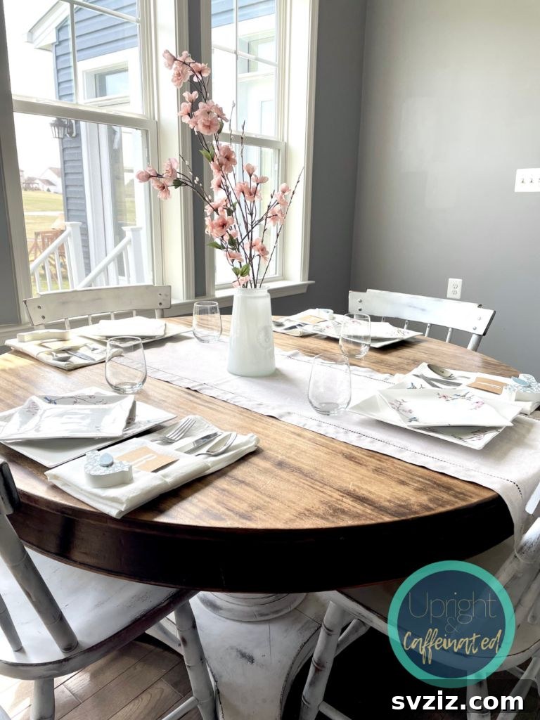 Kitchen Table Refresh: Fresh Decor Ideas for Every Gathering 3 Spring Table Setting