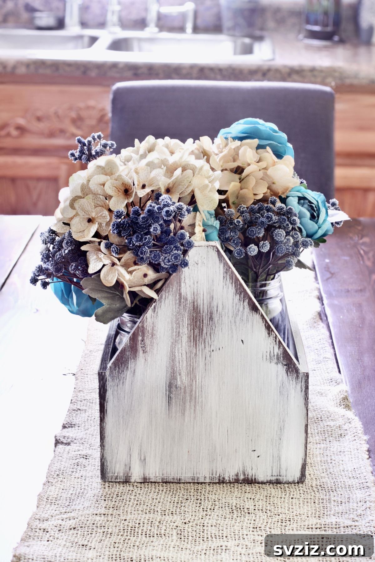 Kitchen Table Refresh: Fresh Decor Ideas for Every Gathering 29 Wooden Antique Farmhouse Display