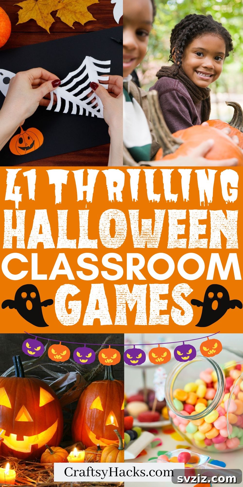 Halloween classroom games and activities for kids