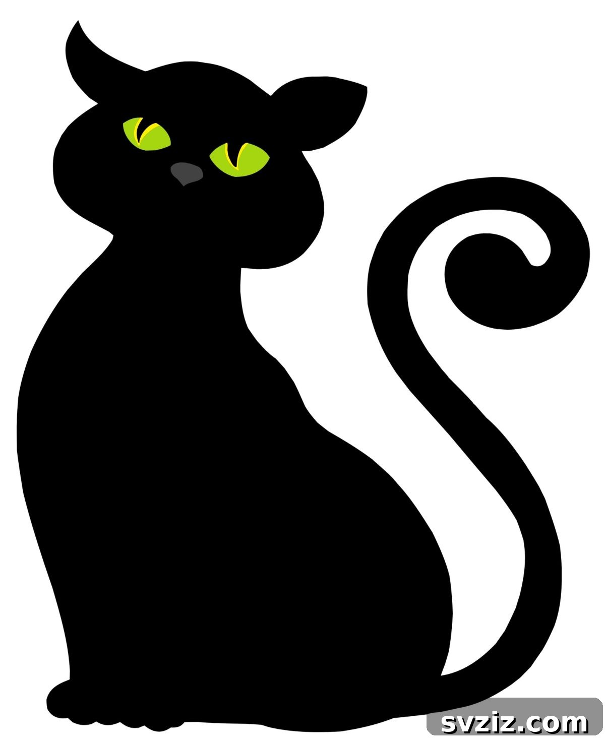 Pin The Tail On The Black Cat for Halloween