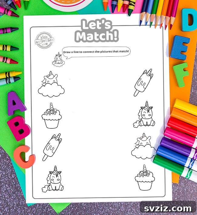 Unicorn Matching Game