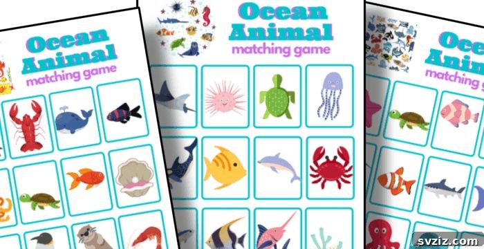 Ocean Memory Game