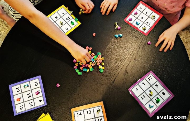 Bingo Math Game