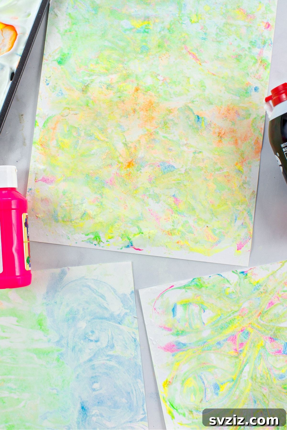 31 Engaging Large Group Activities for Preschoolers 18 Shaving Cream Art Project