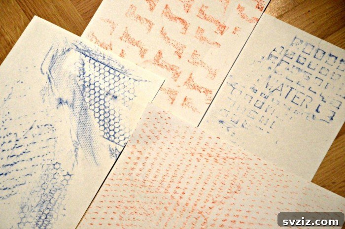 31 Engaging Large Group Activities for Preschoolers 19 Texture Rubbing Art for Preschoolers