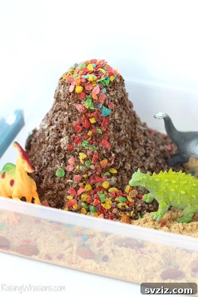 31 Engaging Large Group Activities for Preschoolers 3 Edible Volcano for Preschoolers