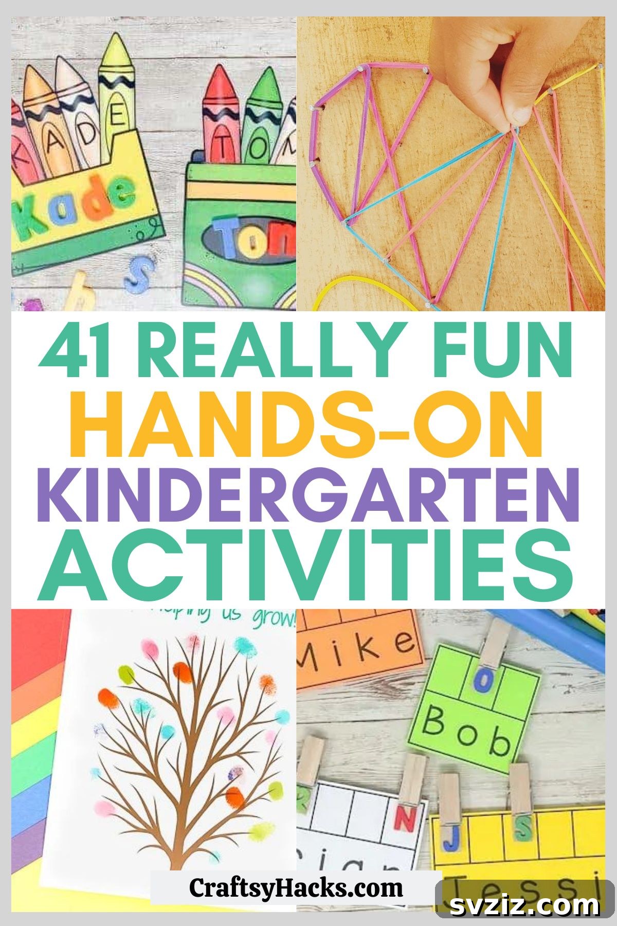 hands on kindergarten activities