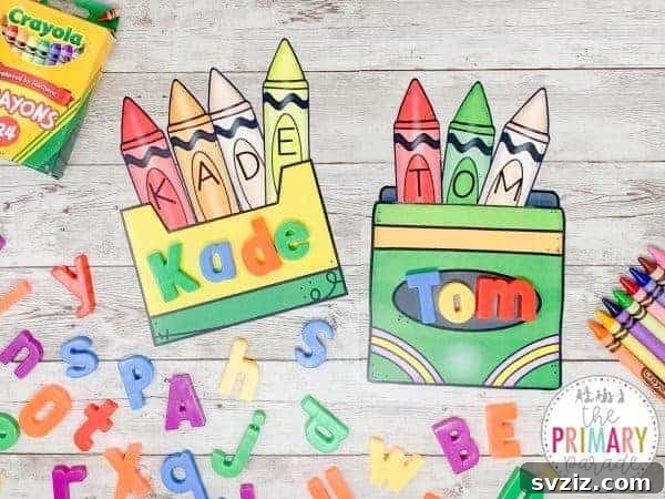 Name Writing Activities