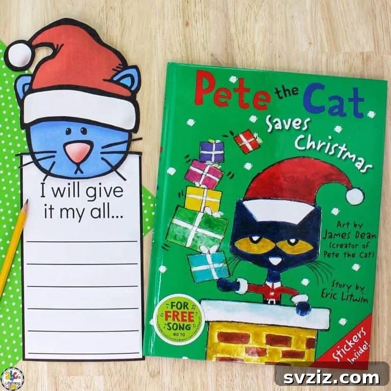 Cat Growth Mindset Writing Activity