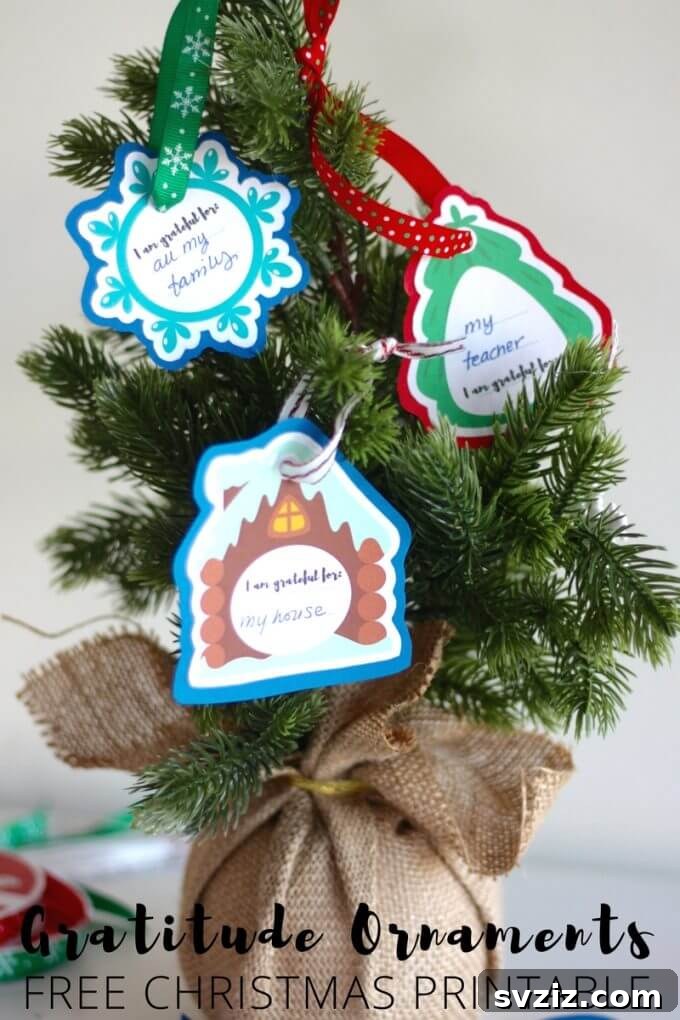 Gratitude Ornaments