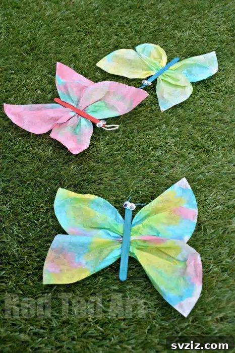 Coffee Filter Butterfly