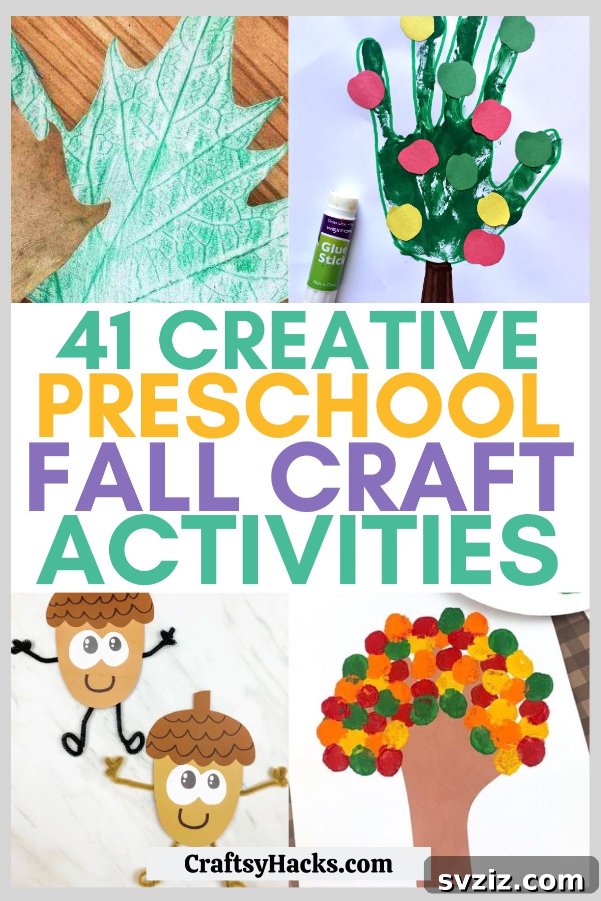 Easy Fall Crafts for Preschoolers: 41 Fun Ideas 2 fall craft activities for preschoolers